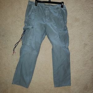 AE Green Cargo Jeans